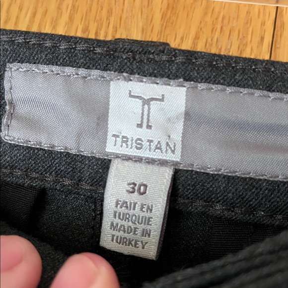 Tristan designer Size 30 women waist 33” Gray Grey Stretch Casual Pants EUC - Picture 3 of 7